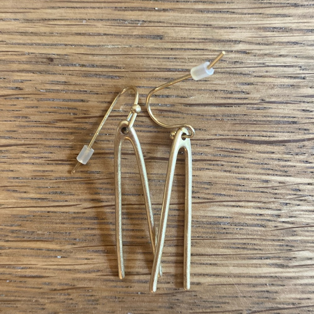 Madewell gold-tone earrings